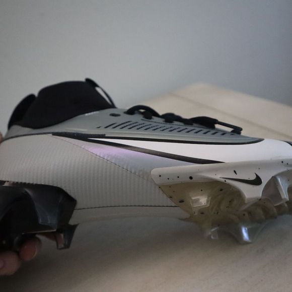 Nike DA5456 002 Men's Sz 8 Gray/Black Vapor Edge Pro 360 2 Football Cleats $135 - Picture 10 of 10